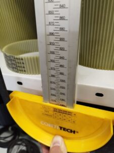 Измерение клинового ремня SPZ 1120