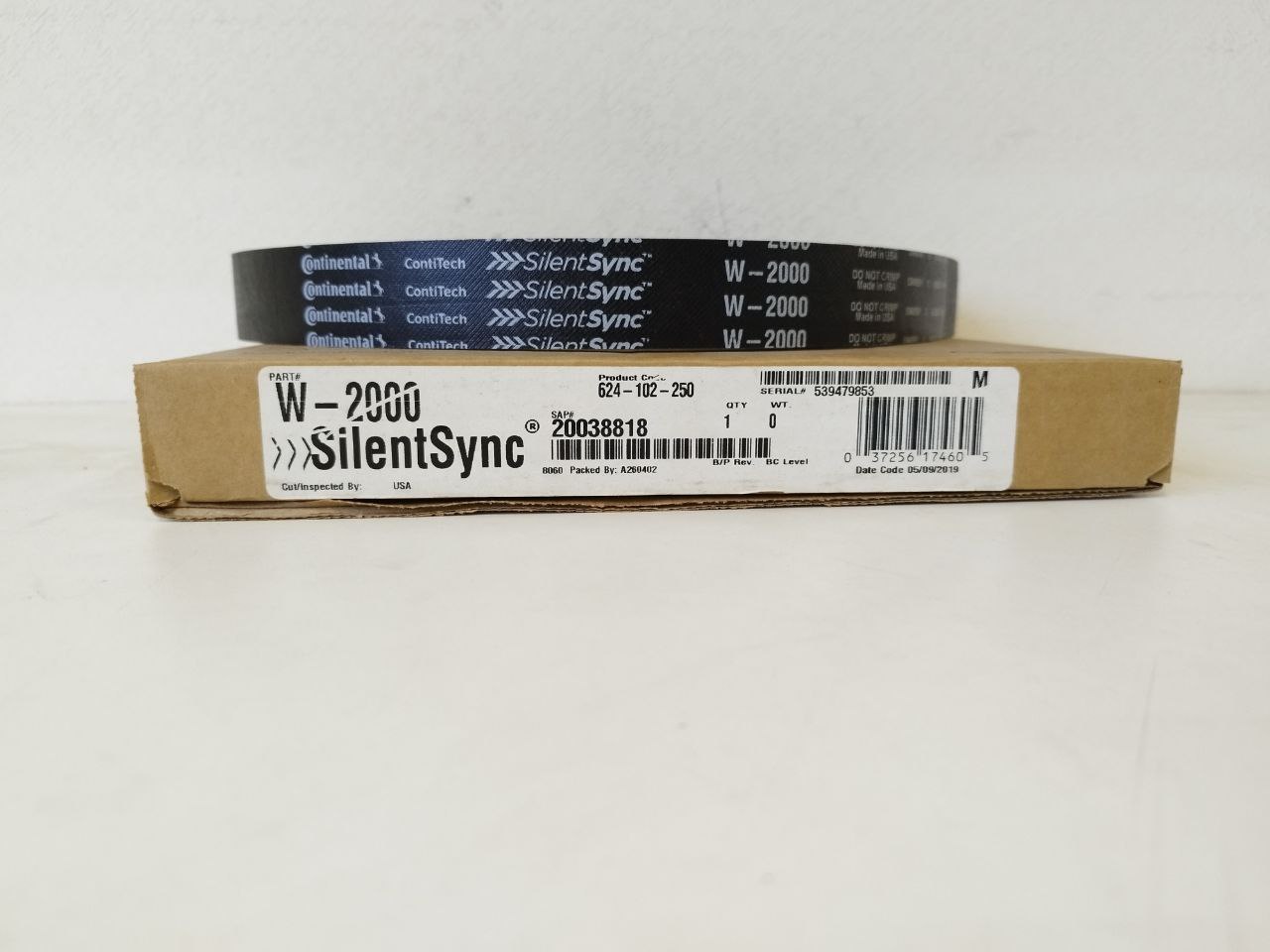 W-2000 ContiTech SilentSync Goodyear Eagle White Шевронный ремень
