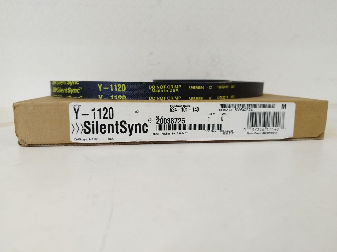 Y-1120 ContiTech SilentSync Goodyear Eagle Yellow Шевронный ремень