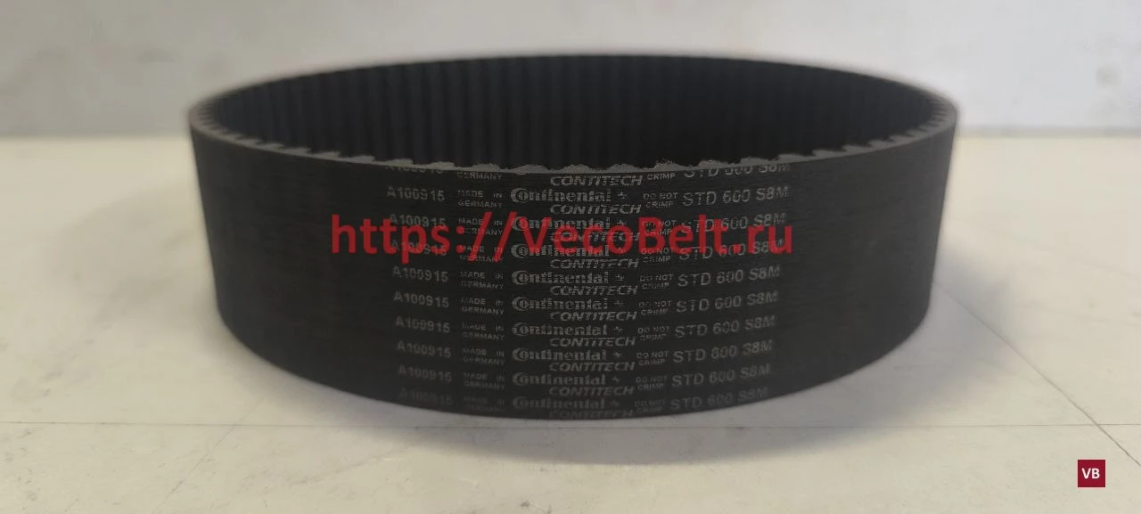 std 600 s8m contitech synchrobelt