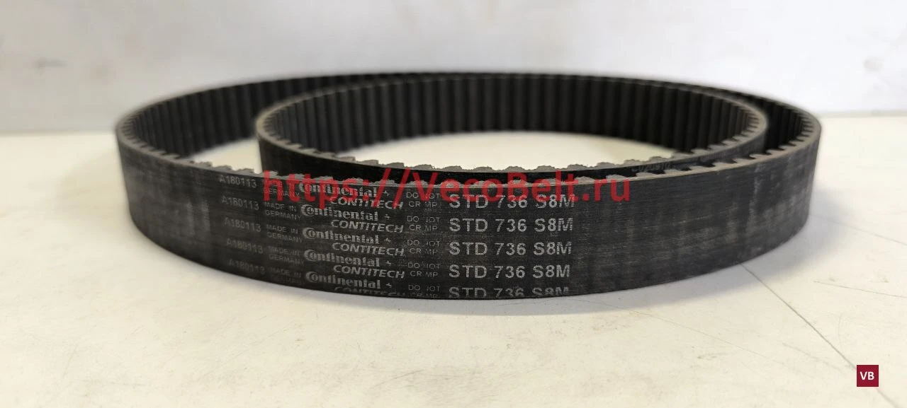 std 736 s8m contitech synchrobelt
