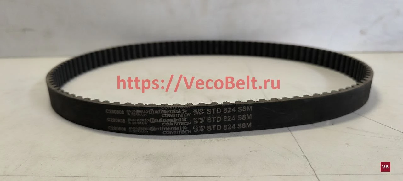 std 824 s8m contitech synchrobelt