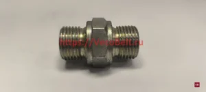 соединительный штуцер прямой bsp 3/8 - bsp 3/8 с покрытием