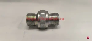 штуцер прямой bsp 1/2 - bsp 1/2 с покрытием