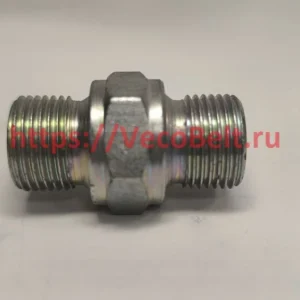 штуцер прямой bsp 1/2 - bsp 1/2 с покрытием