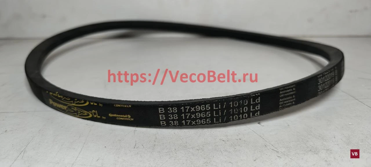 B38 17x1010ld powerspan cl contitech