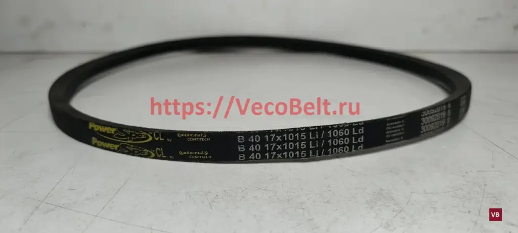 B40 17x1060ld powerspan cl contitech