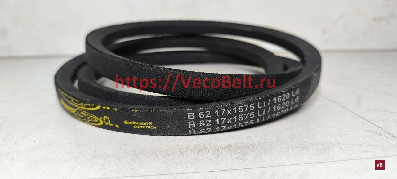 B62 17x1620ld powerspan cl contitech