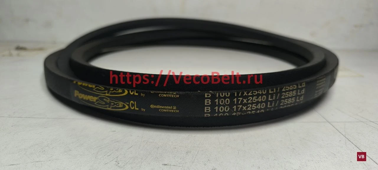 B100 17x2585ld powerspan cl contitech