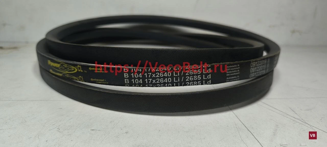 B104 17x2685ld powerspan cl contitech