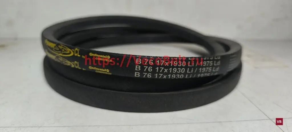 B76 17x1975ld powerspan cl contitech