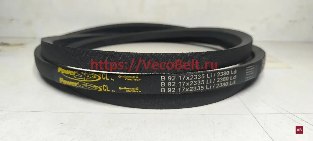B92 17x2380ld powerspan cl contitech