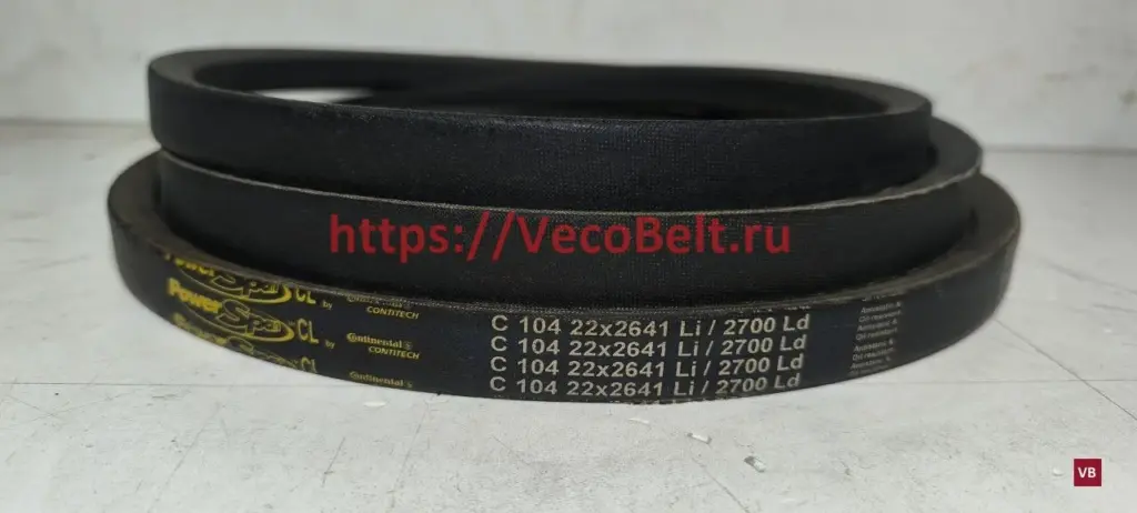 C104 22x2700ld powerspan cl contitech