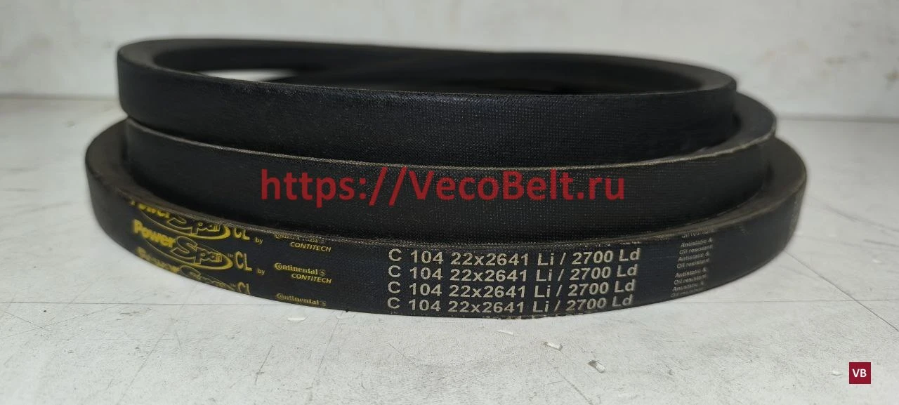 C104 22x2700ld powerspan cl contitech