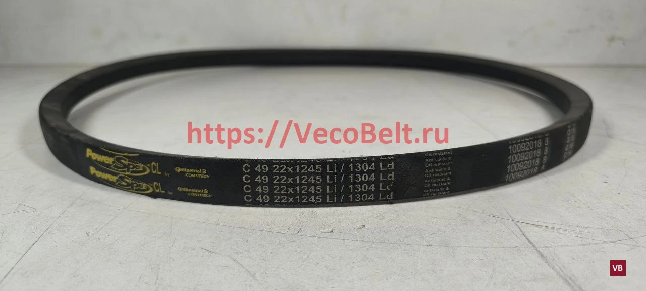 C49 22x1304ld powerspan cl contitech