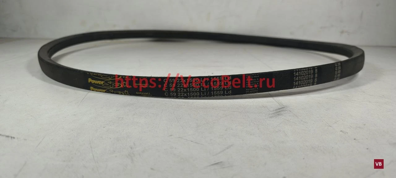 C59 22x1559ld powerspan cl contitech